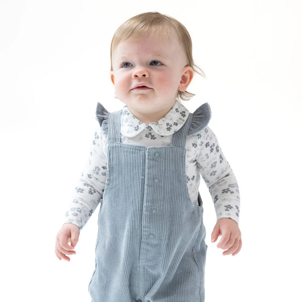 Caroline's Calico Peter Pan Collar Bodysuit
