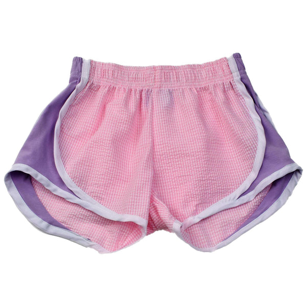 Pink Shorts- Lavender Side