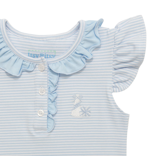 Game Day Dress- Light Blue