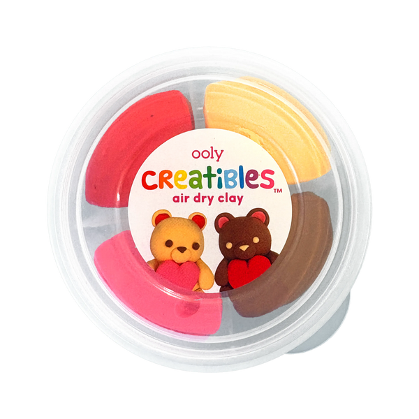 Air Dry Clay BFFs Kit- Lovely Bears (Set of 4 Color)