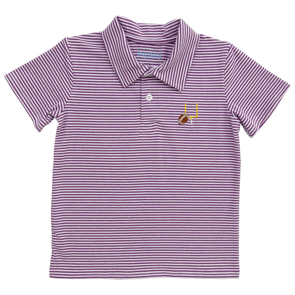 Game Day Polo- Purple