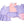 Angel Sleeve Top- Lavender Floral