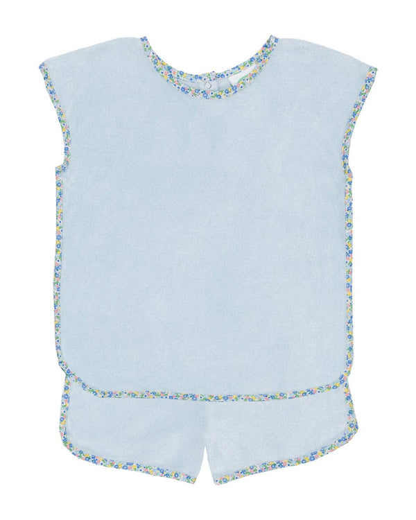 Terry Short Set- Blue