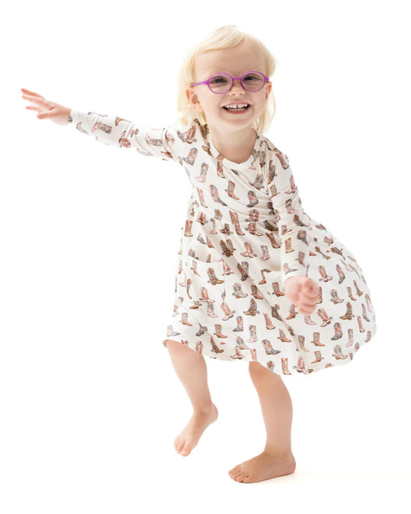 Future Cowgirl Twirly L/S Dress