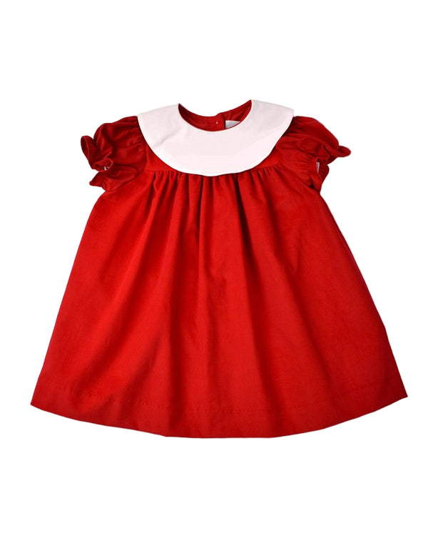 Corduroy Float Dress- Bow