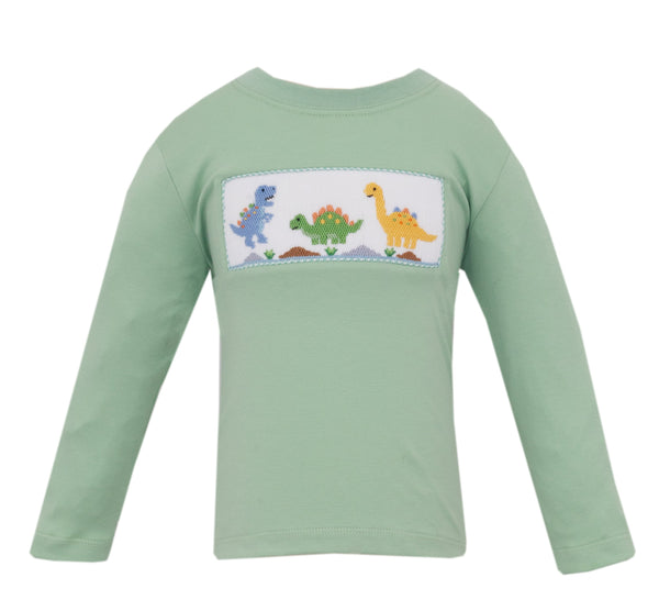 Dinos L/S T-Shirt- Lt. Green