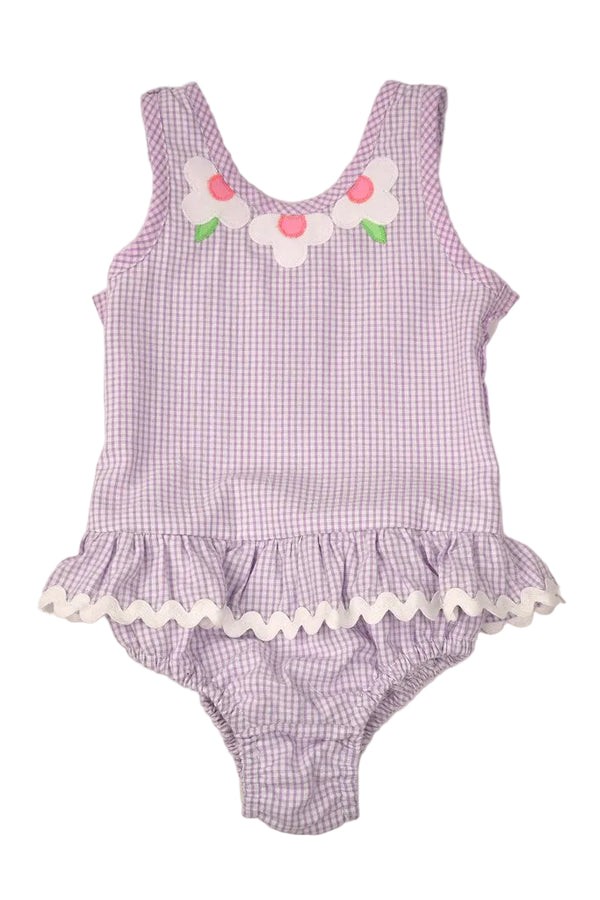 One Piece Swimsuit- Flowers