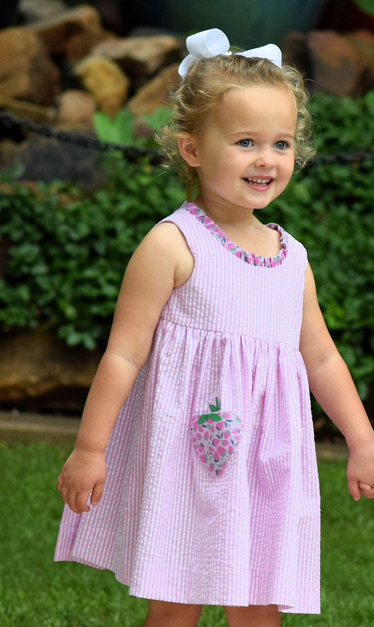 Strawberry Pockets Dress