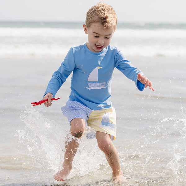 Rash Guard- Sailboat