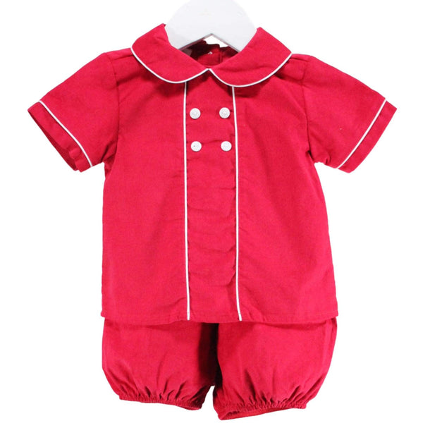 Red & White Michael Bloomer Set
