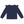 French Terry Flutter Pullover- Navy