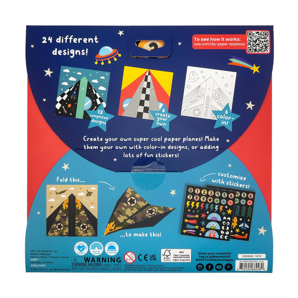 DIY Paper Airplanes- Set of 24 Designs