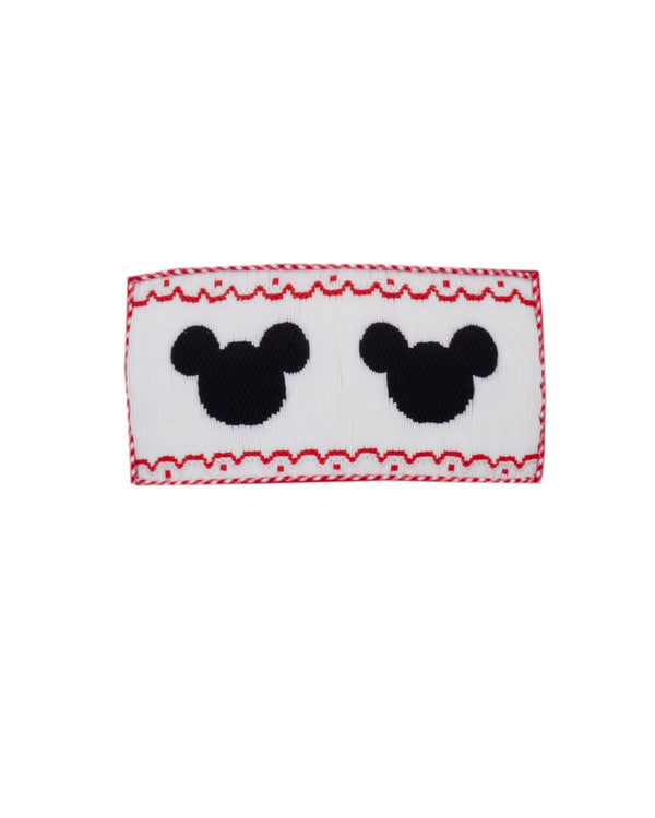 Mouse Ears Knit T-Shirt- Red