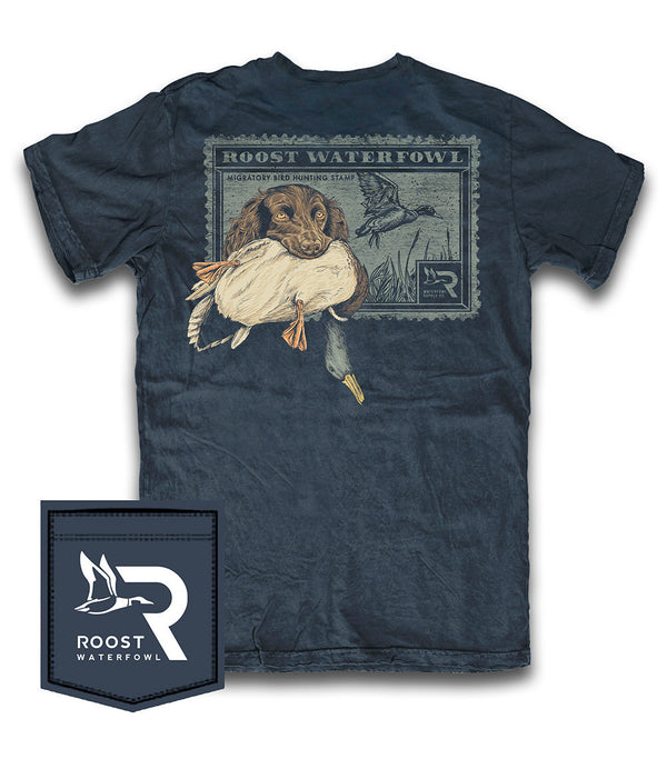 Roost Boykin Stamp- Navy