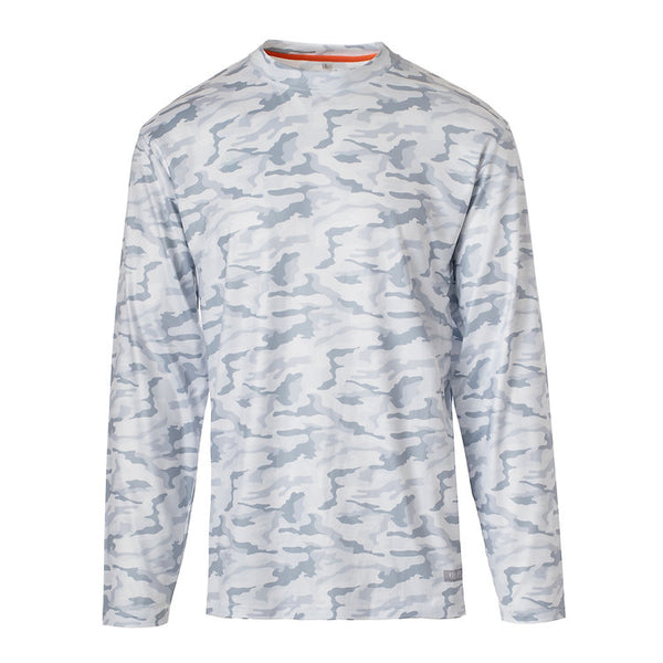 Youth Snow Camo Dry-fit L/S Tee