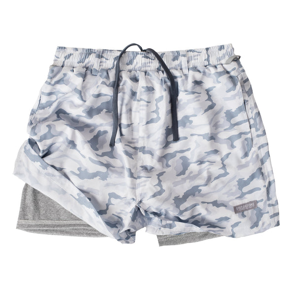 Youth Snow Camo Shorts