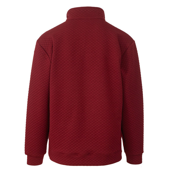 Youth Roost Drake Quarter Zip- Red