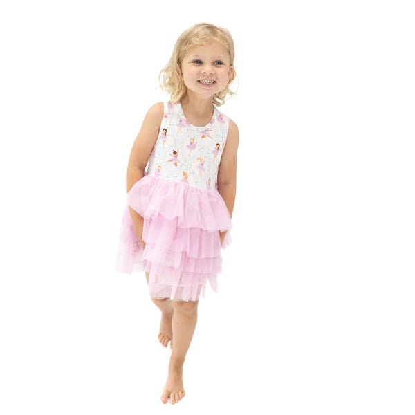 Bows & Ballet Twirly Tank Tutu Dress