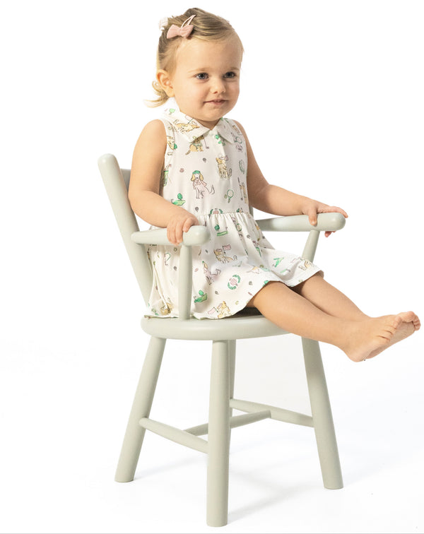 Country Club Dogs Polo Tennis Bodysuit Dress