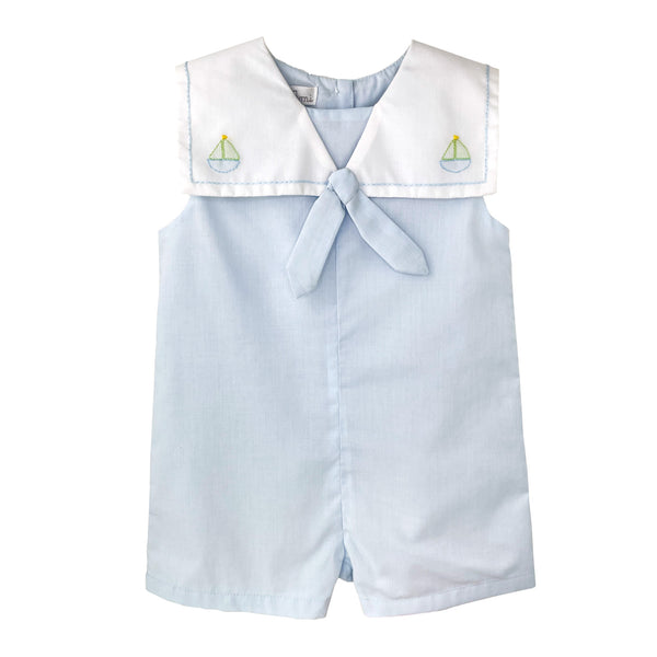 Sailboat Sleeveless Sunsuit