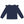 French Terry Flutter Pullover- Navy