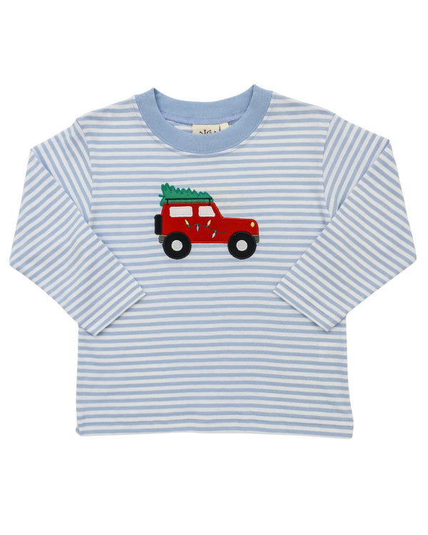 Christmas Jeep LS Shirt