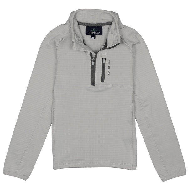 Fairhope Pullover- Granite