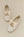 Amelia Bow Flat- Patent Cream
