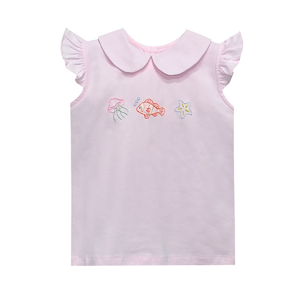 Emma Blouse- Ocean Charms