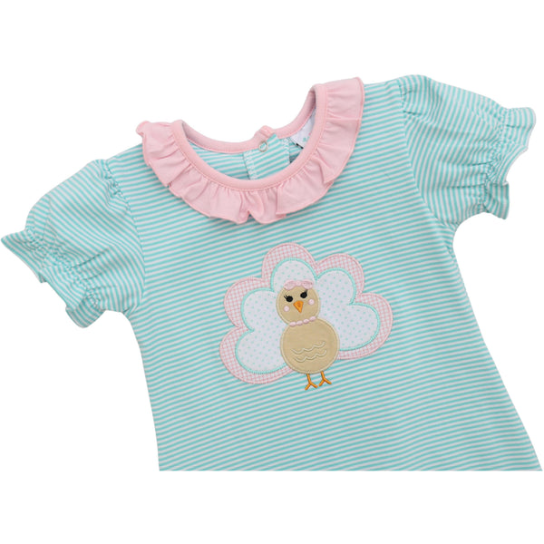 Give Thanks Ruffle Romper