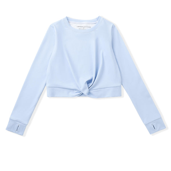 Blue Knot Top