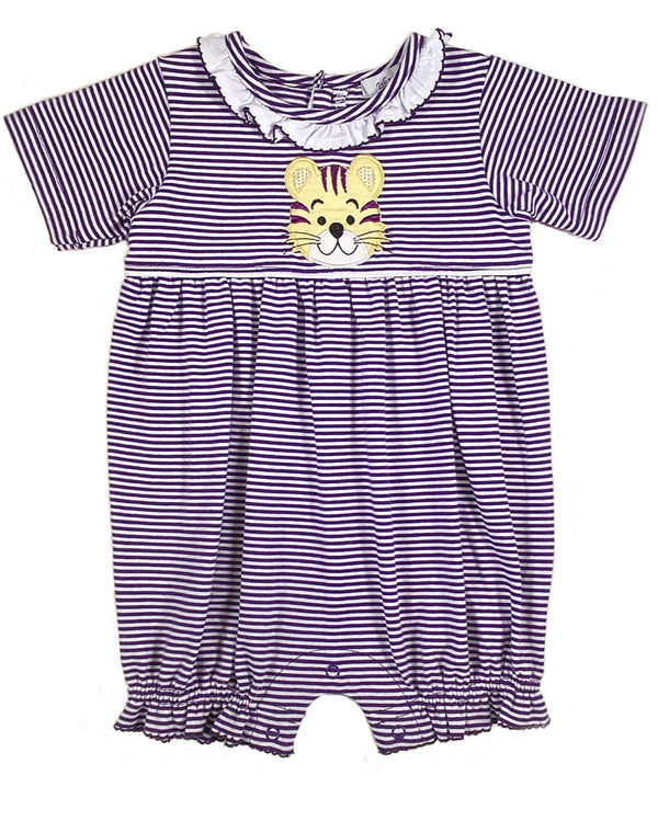 Yellow Tiger Ruffle Bubble