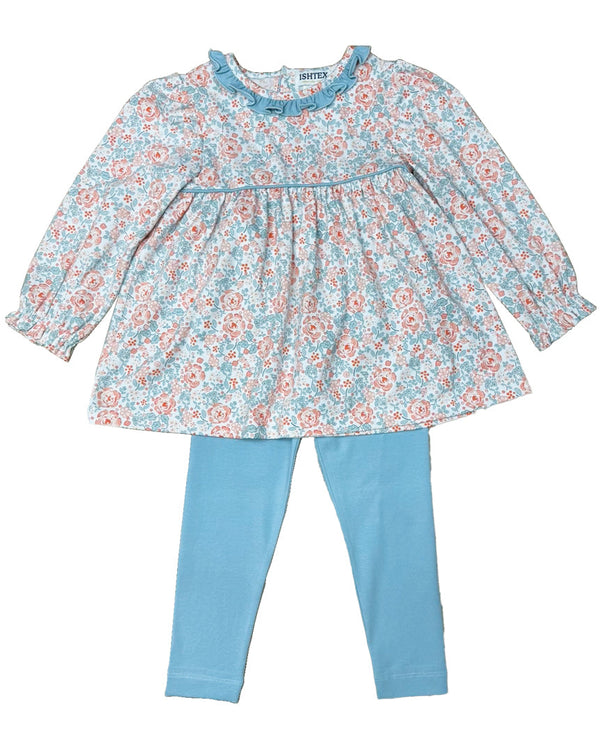 Shallot Rose Legging Set