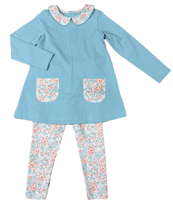 Shallot Rose Tunic Set