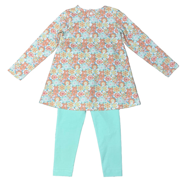 Retro Daisy Legging Set