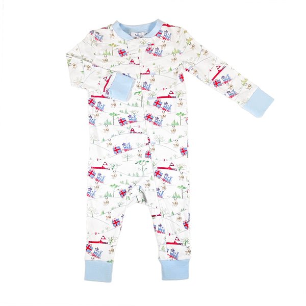 Christmas Train Playsuit