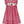 Back To School Sleeveless Dress W/ Side Bows- Red Gingham
