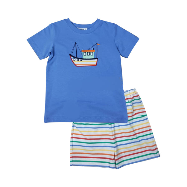 Fishing Boat Short Set