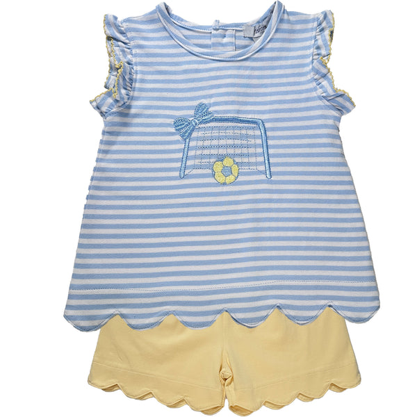 Soccer Scallop Short Set