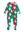 Green Santa Joy Footie