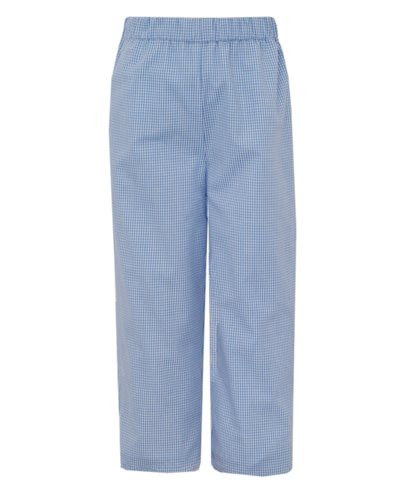 Periwinkle Blue Gingham Pants
