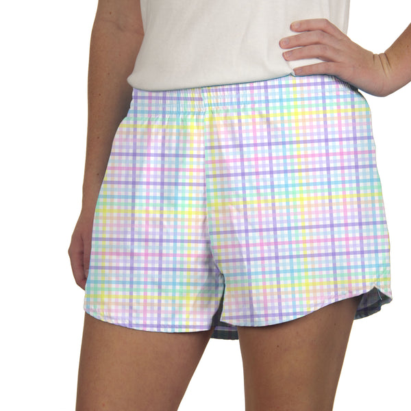 Pastel Gingham Steph Short