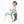 Fishing Things L/S Henley Jogger Set- Frosty Spruce