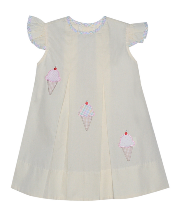 Reese Dress- Ice Cream Cones