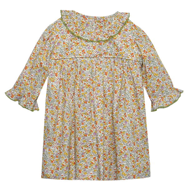 Drew Dress- Yellow Flower