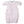 Girls Dot Take Me Home Gown & Hat- Pink