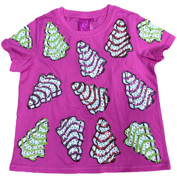 Pink Little Debbie Trees Tee