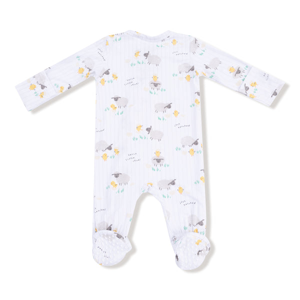 Just Hatched 2 Way Zipper Footie