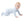 Lil Bro 2 Way Zipper Footie- Light Blue