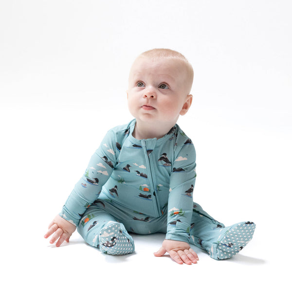 Loons 2 Way Zipper Footie